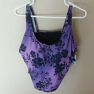 Plus size Tankini 20 NWT Chlorine Resistant